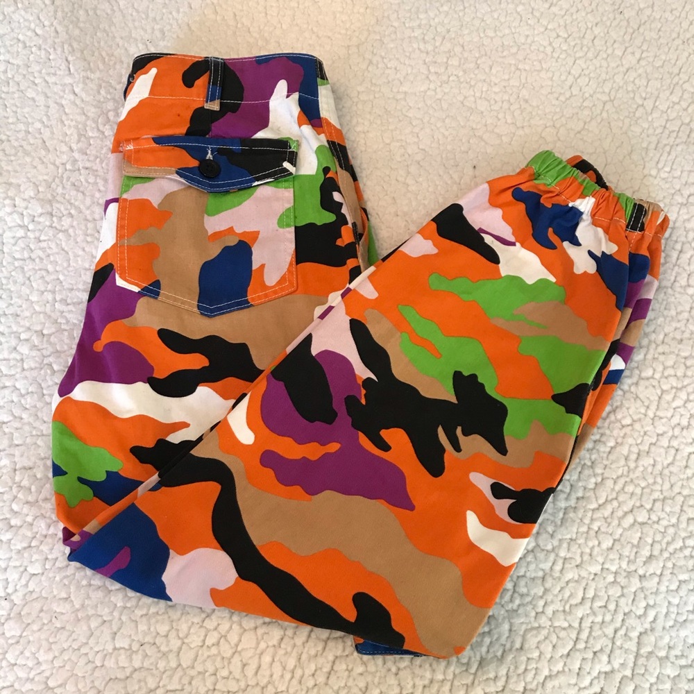 Camo cargo joggers